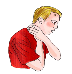 Persona atragant&aacute;ndose con las manos en el cuello