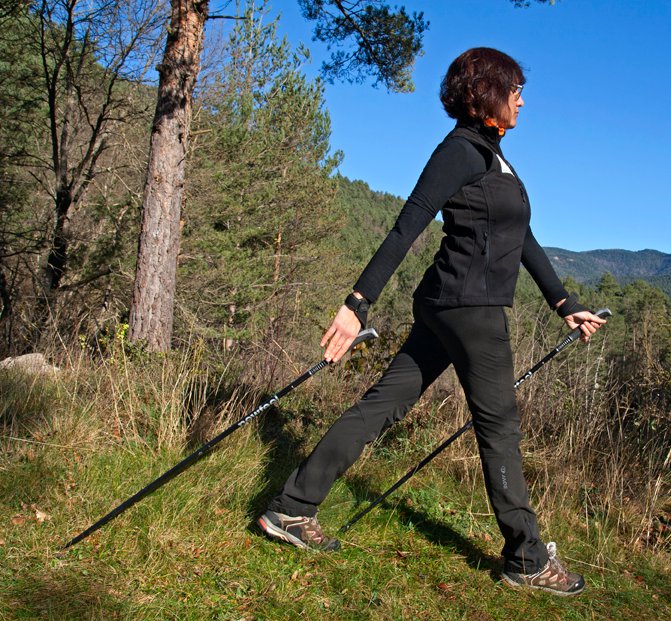 Postura Postura marcha nórdica