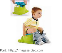 Nen a l'orinal Nen assegut a l'orinal