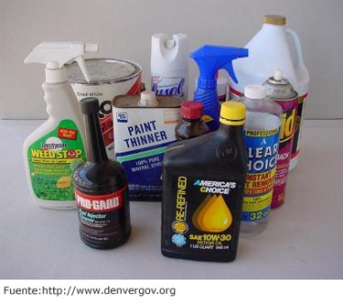 Productos t&oacute;xicos