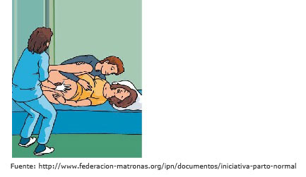 Mujer en dec&uacute;bito lateral