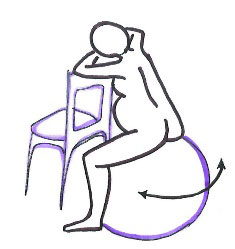 Figura sentada movimiento vaiv&eacute;n